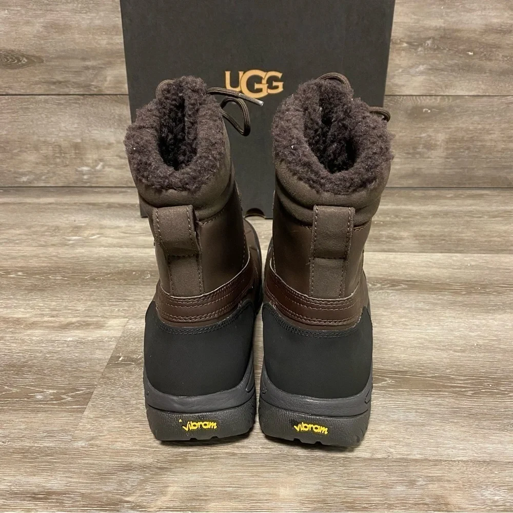 UGG | Men’s Felton Waterproof Boots In Stout Brown NEW Size 9